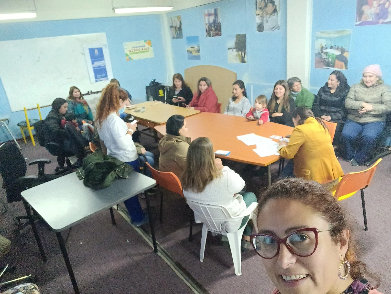 Encuentro de Pincoyas Pádel en una jornada comunitaria